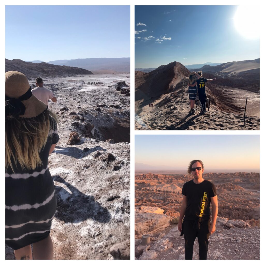 Moon valley in San Pedro de Atacama