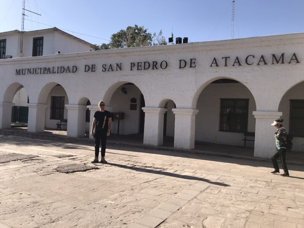 The municipal building in San Pedro de Atacama