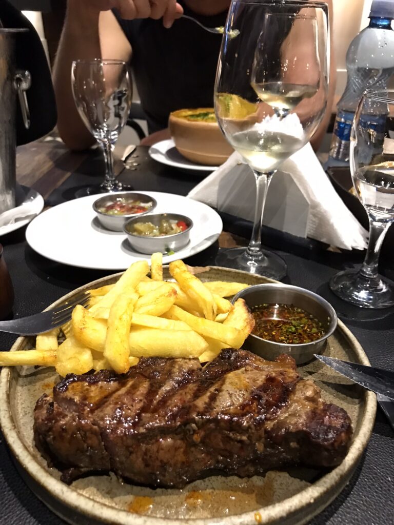 A steak in Salta