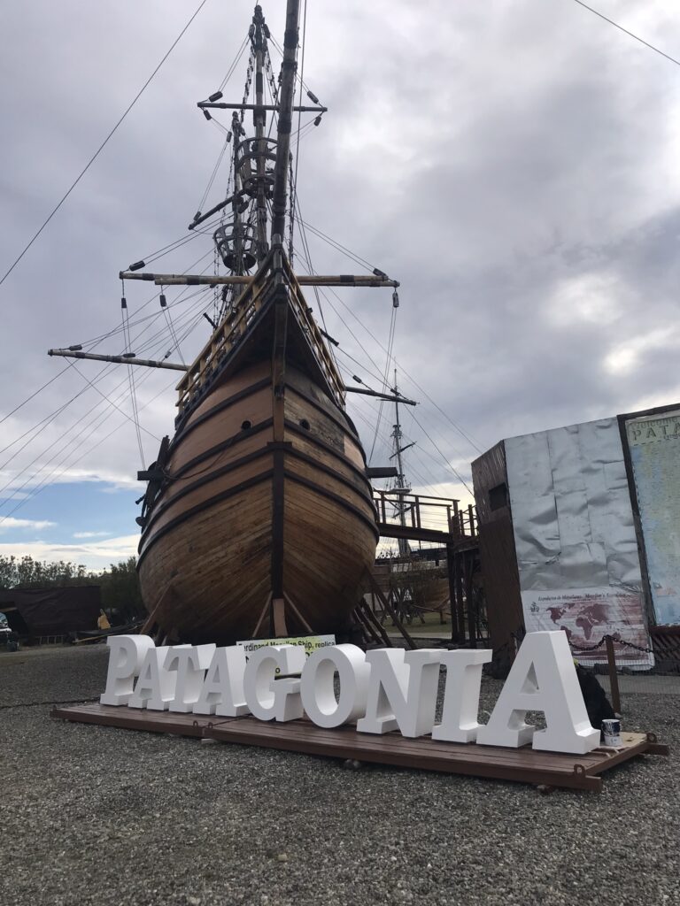 A replica of the Nao Victoria in Punta Arenas