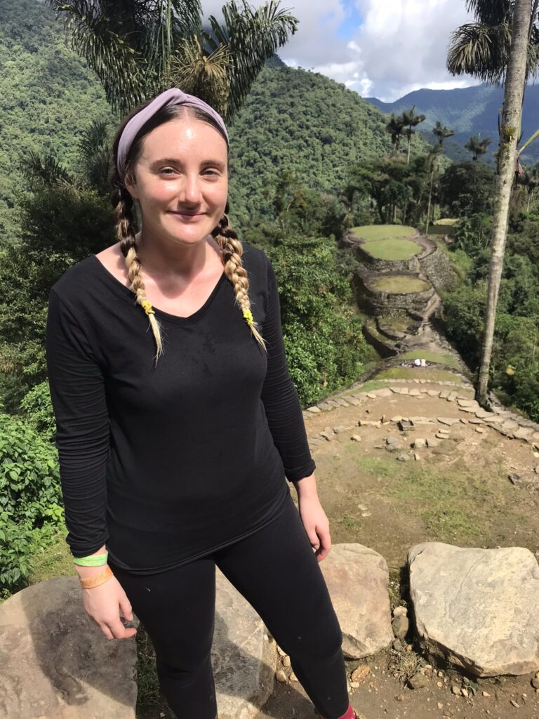 The Lost City or Ciudad Perdida near Santa Marta in Colombia