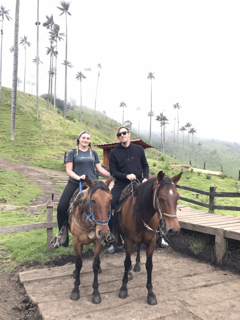 Colombia travel at Cocora Valley near Salento