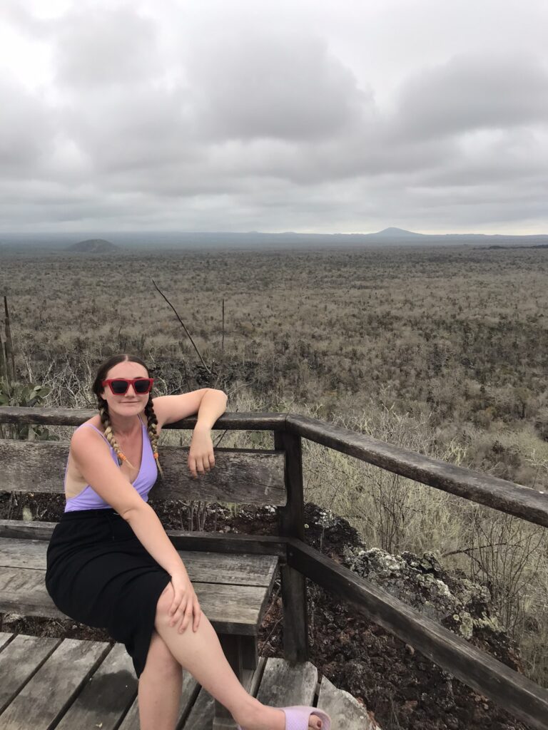 Isabela island on the Galapagos