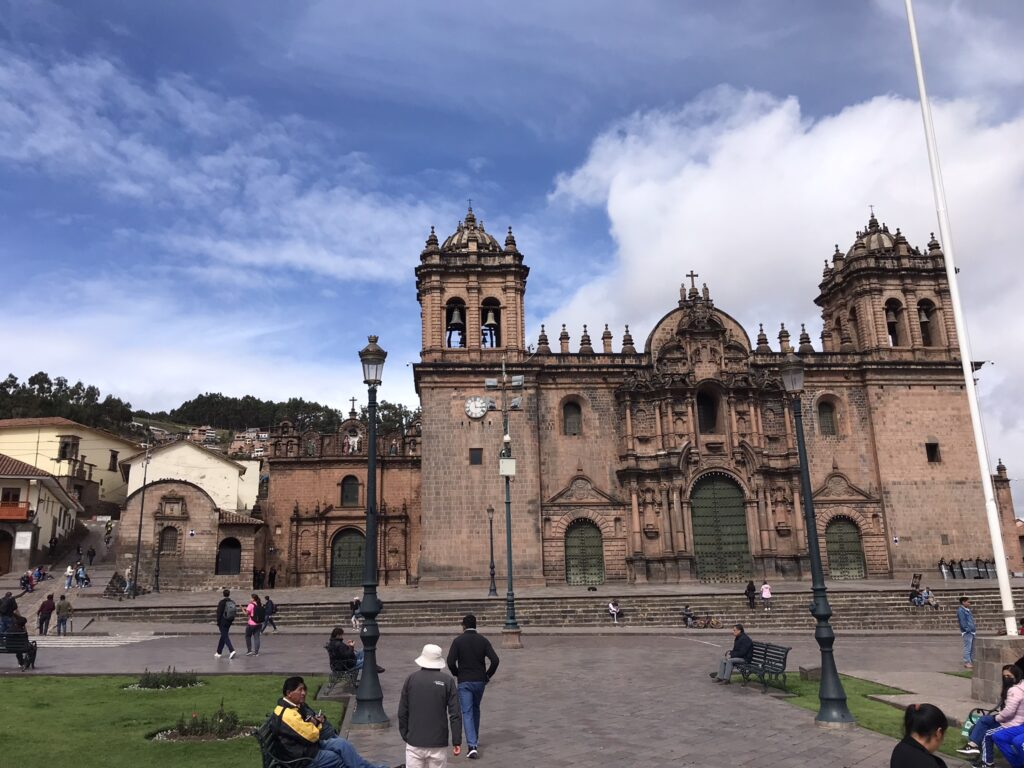 The main square in Cusco