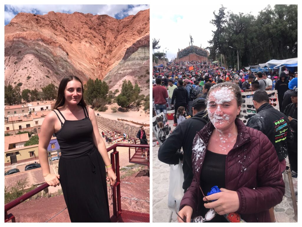 Carnival celebrations in Jujuy province in the north of Argentina