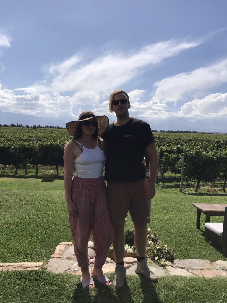 The valle de uco wine region in Mendoza