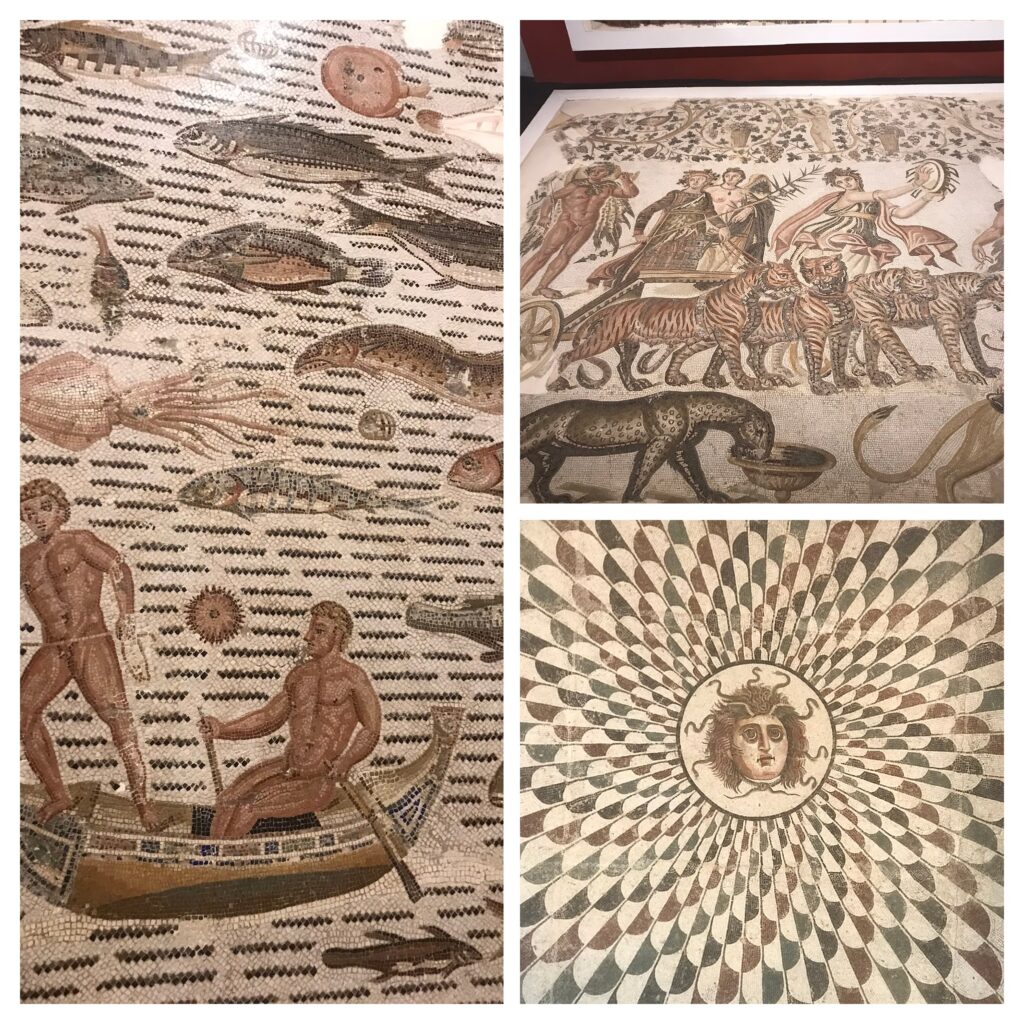 Mosaics at the museum in Sousse