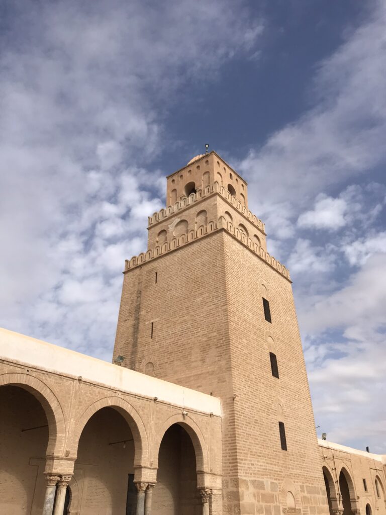 Tunisia travel to the Great Mosque in Kairouan