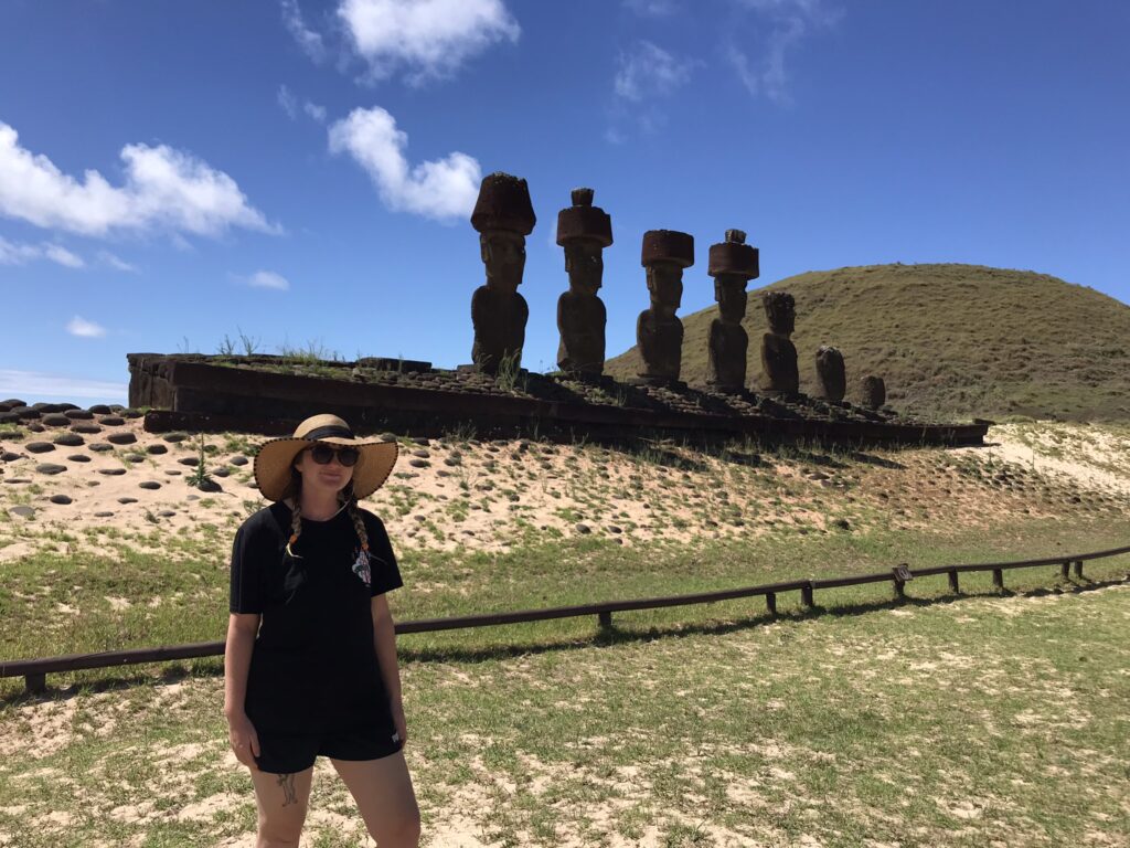 Moai on Easter Island