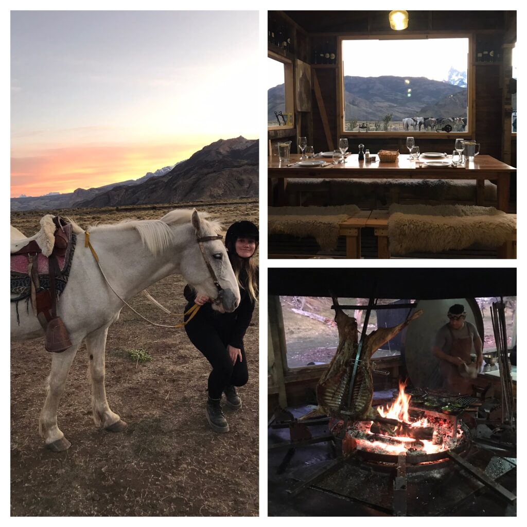 Argentina travel by horse in Patagonia and a traditional Patagonian barbeque