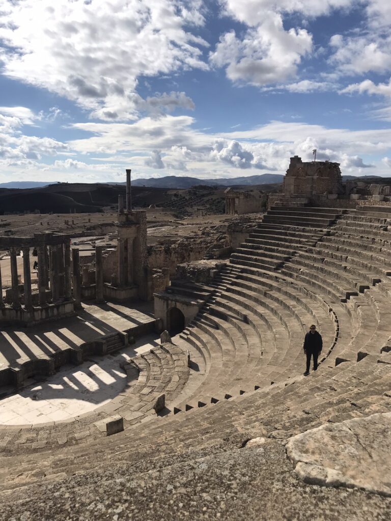 Roman ruins at Dougga