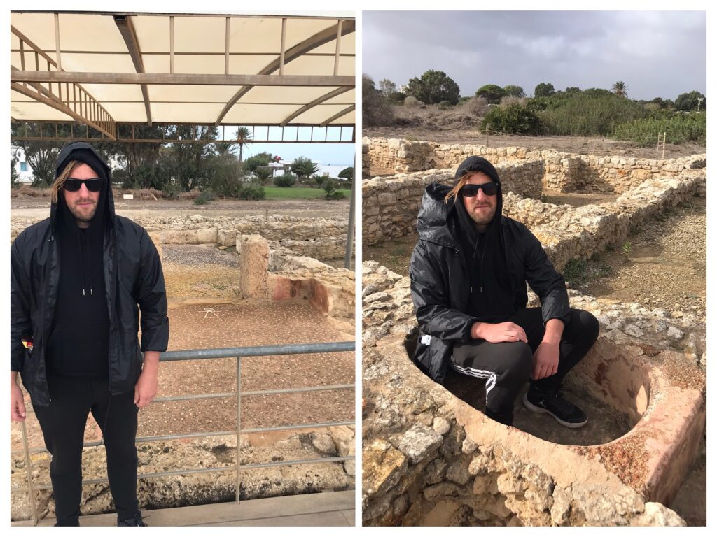 Kerkouane archaeological site in Cap Bon, Tunisia