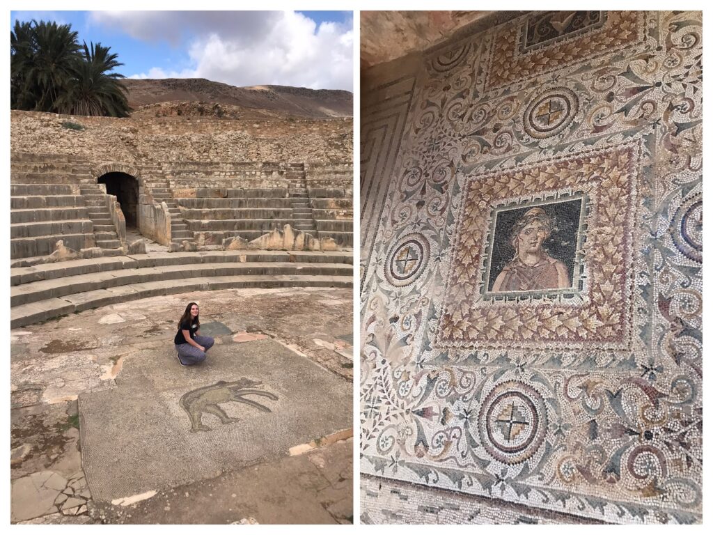 Mosaics at Bulla Regia