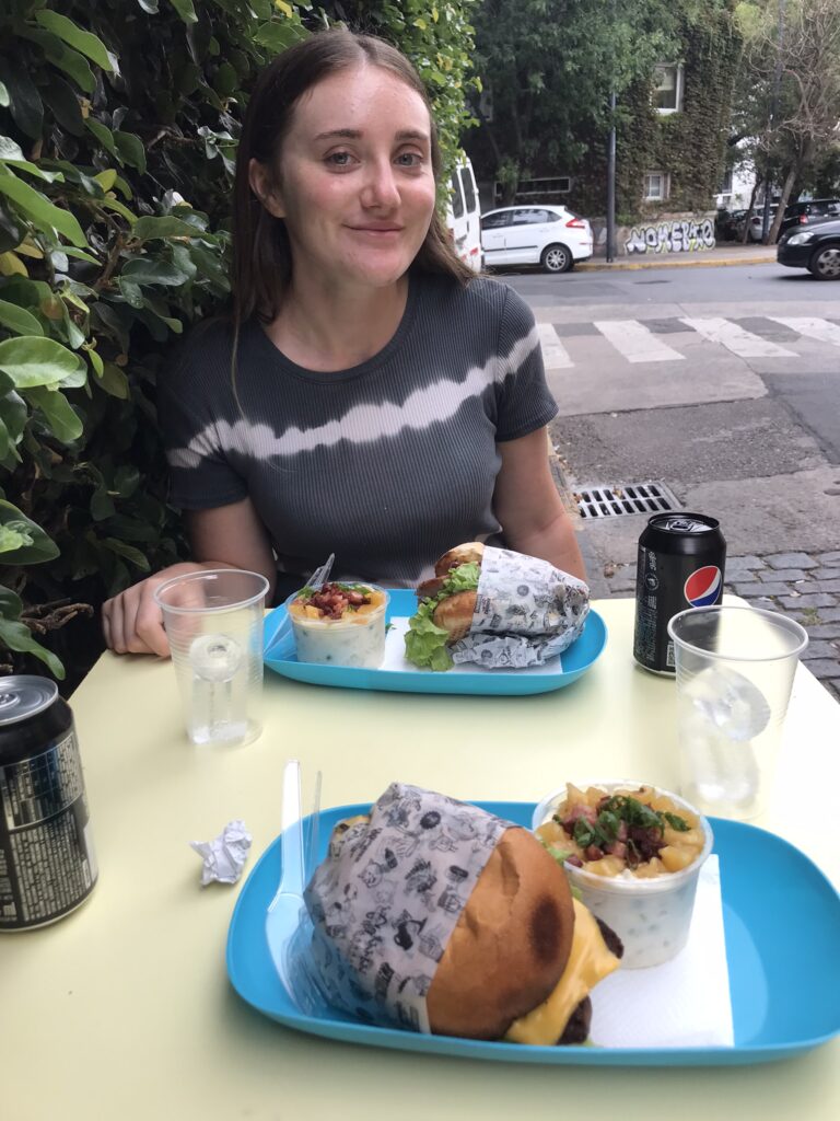 Choripan in Buenos Aires