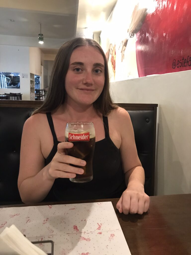 Drinking fernet in Buenos Aires