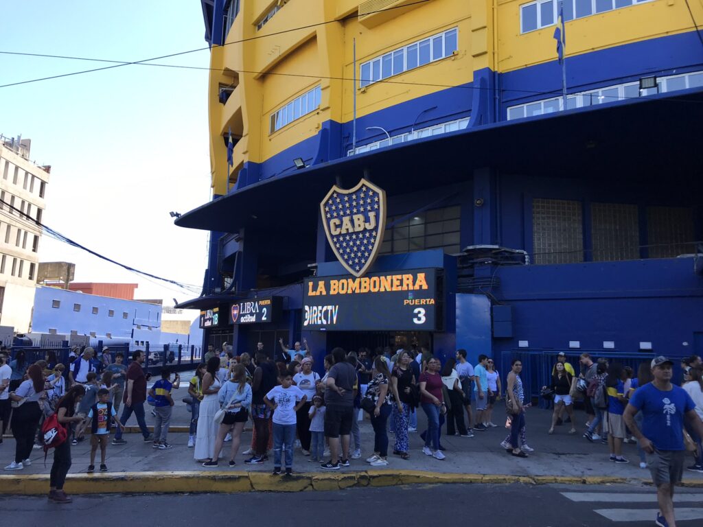 Boca Juniors stadium in Buenos Aires