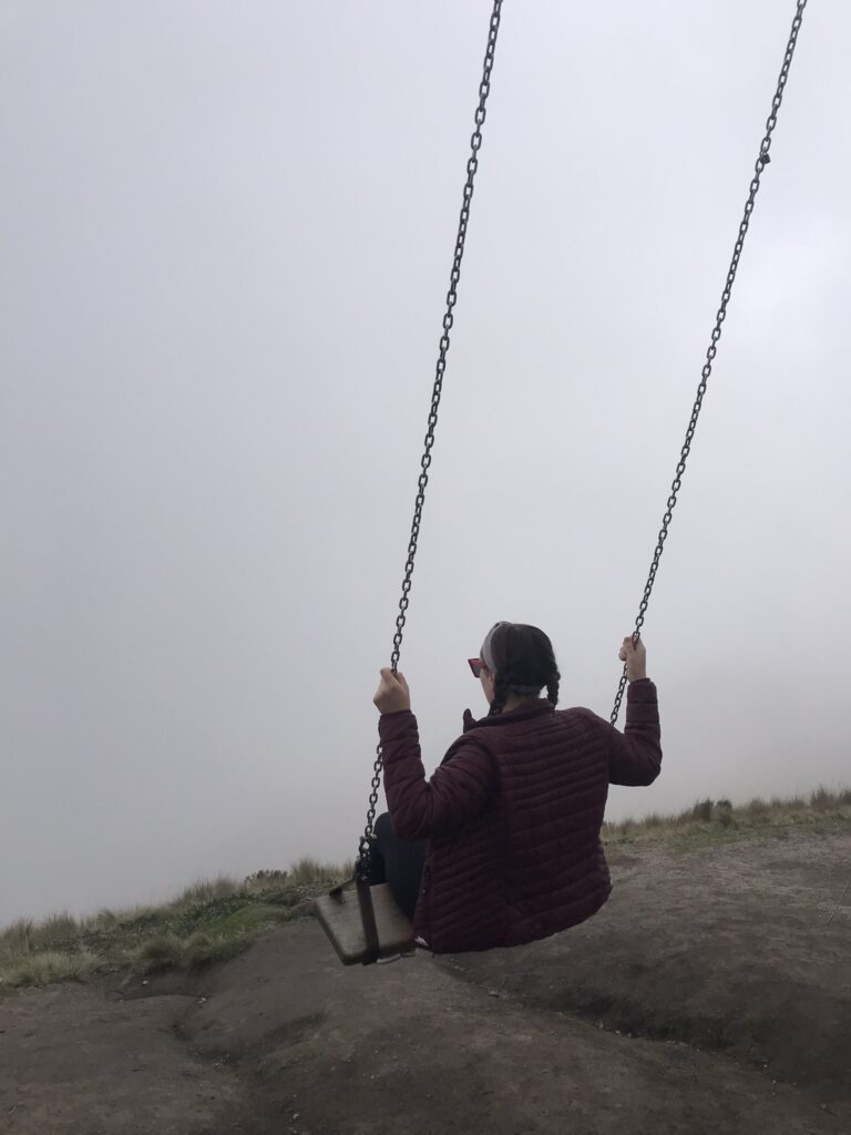 Ecuador travel at Pichincha volcano