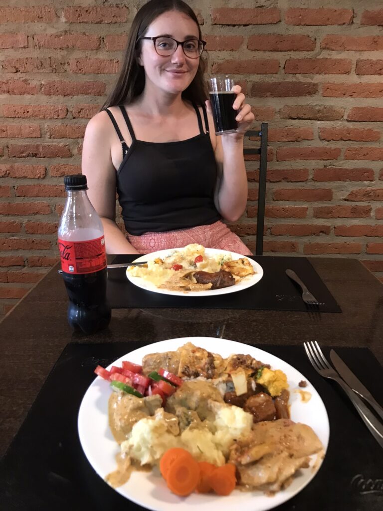 Kilo buffets are a staple of Paraguay travel