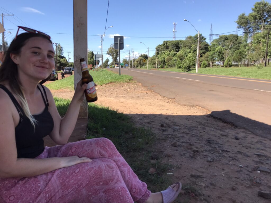 Paraguay travel by the road at Trinidad Jesuit Ruins