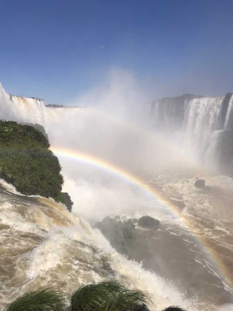 Iguazu falls in Brazil