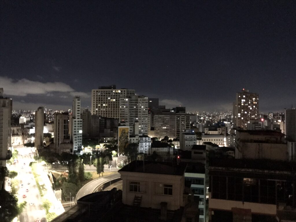 The Sao Paulo skyline