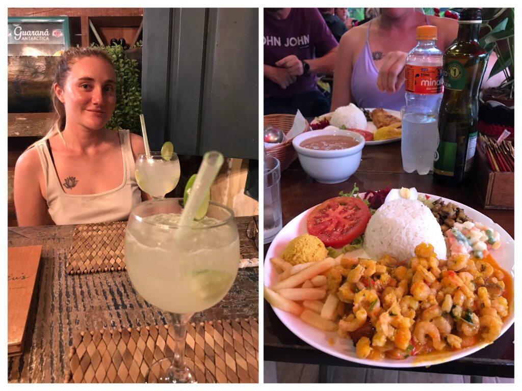 Food and drinks in Paraty