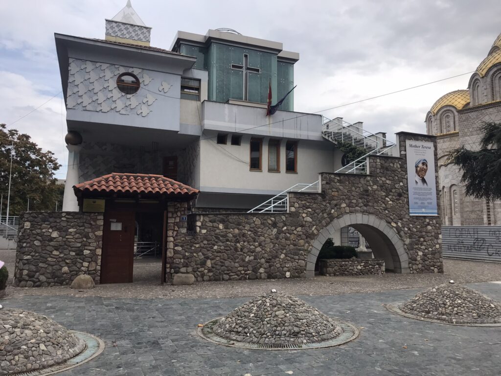 Mother Teresa's memorial house in Skopje