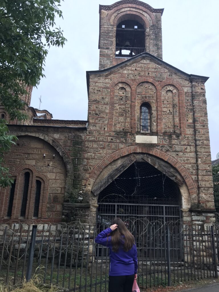 The destroyed World Heritage Site in Prizren