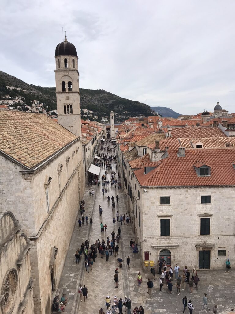 The Stradun in Dubrovnik