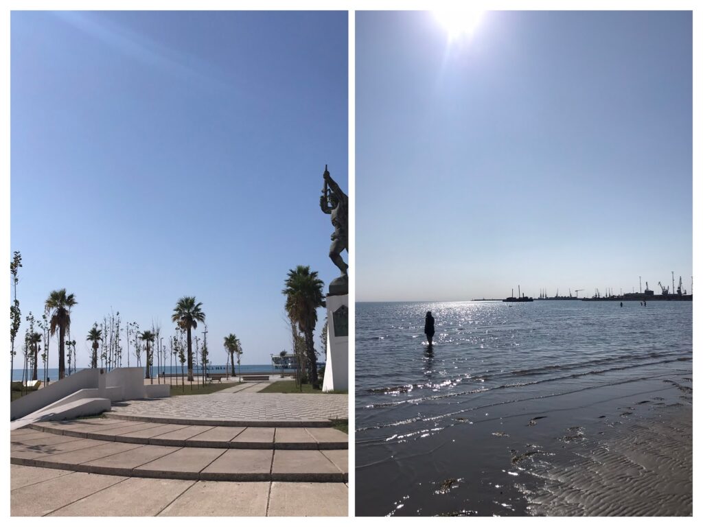 The waterfront in Durres