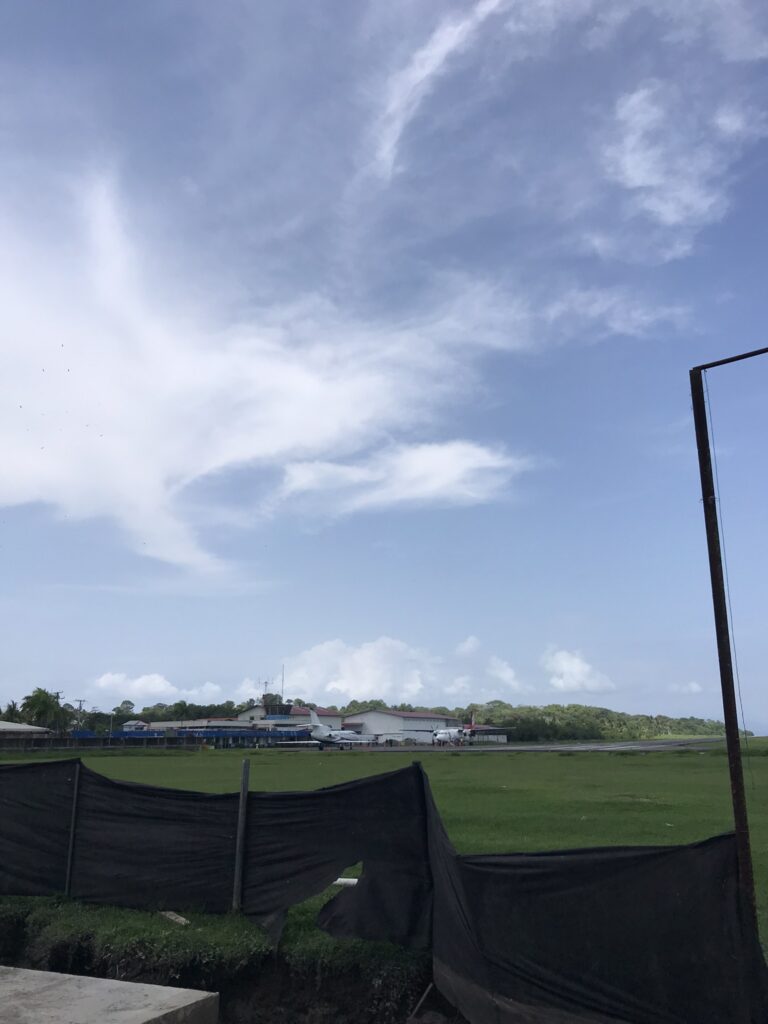 The airport in Bocas del Toro, Panama