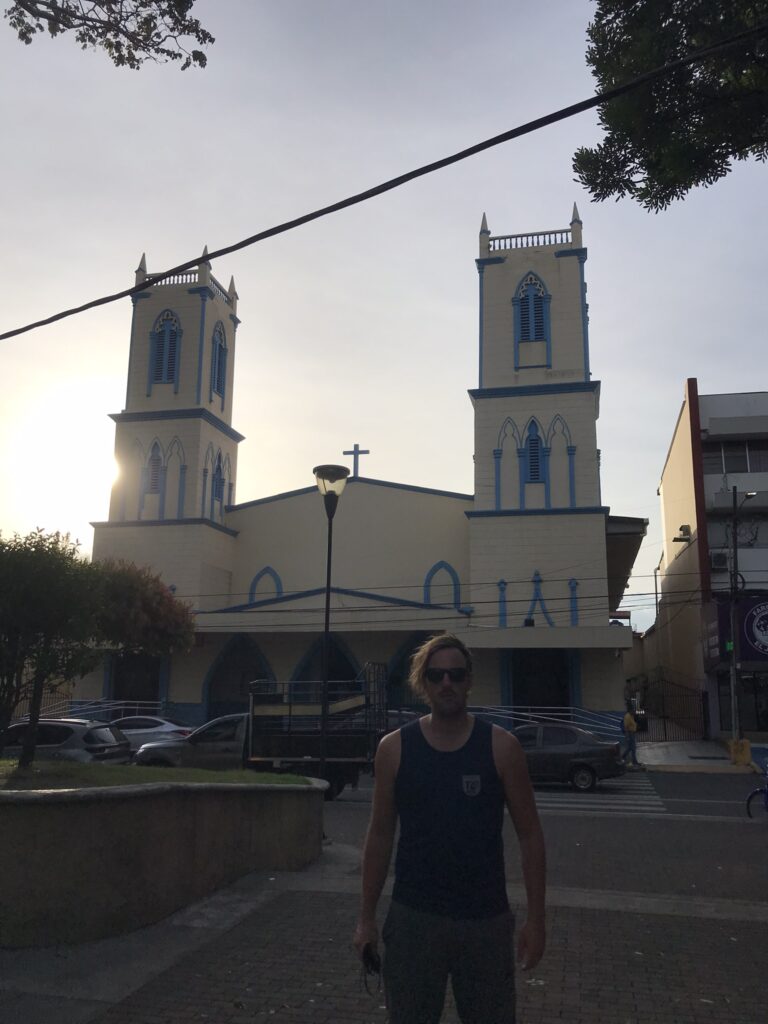 The church in David, Panama