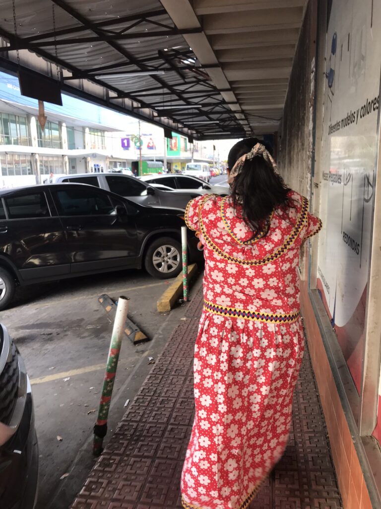 An indigenous woman in Panama