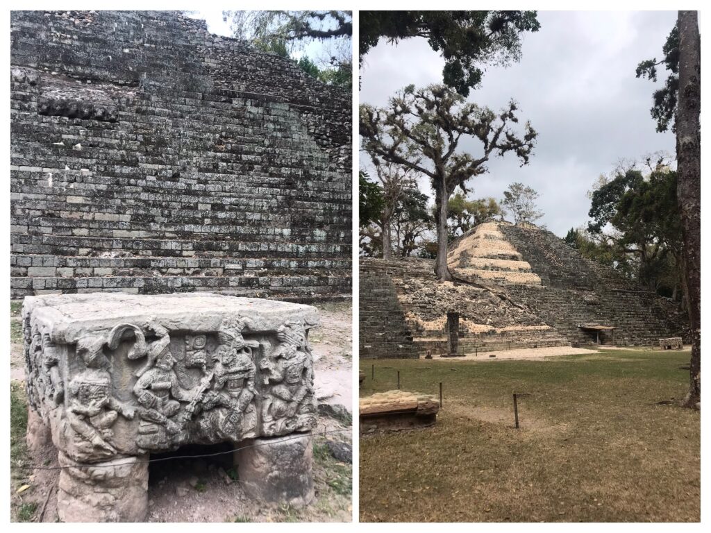 Mayan ruins at Copan Ruinas