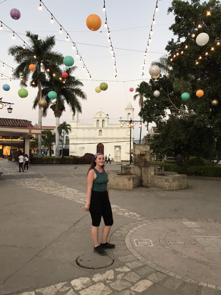 The main square in Copan Ruinas