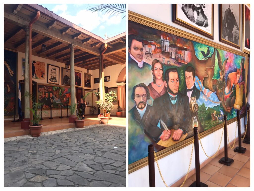 Art in Casa Morazon in Tegucigalpa