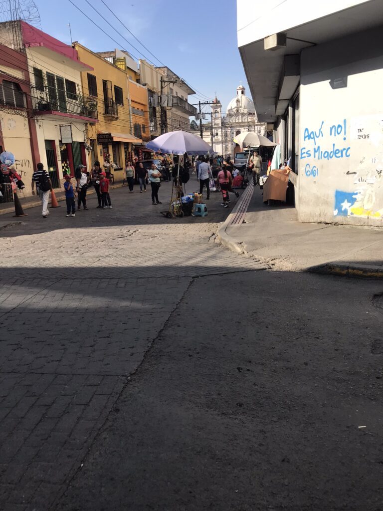 A street in Tegucigalpa