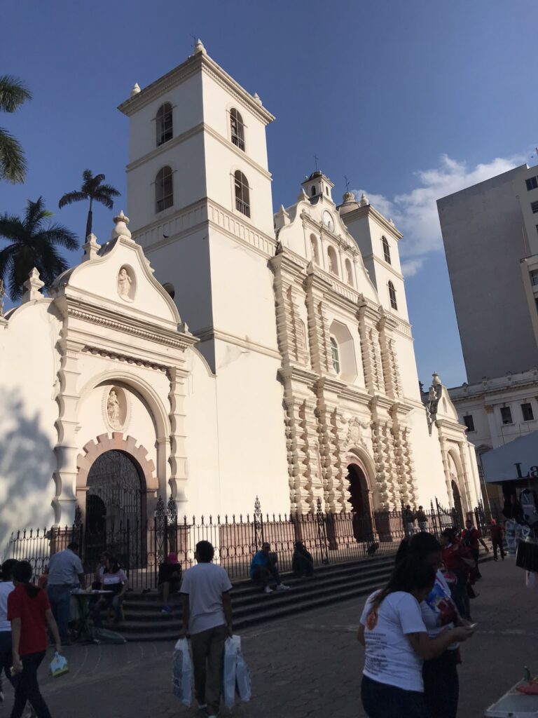 A church in Tegucigalpa