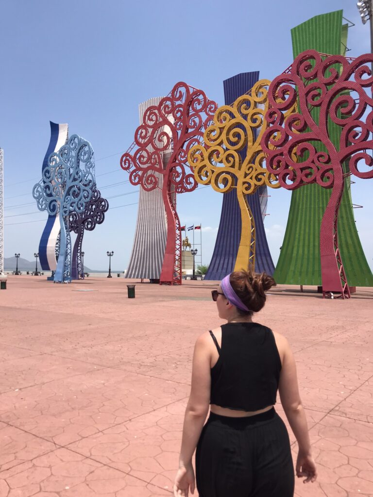 Sculptures in Managua