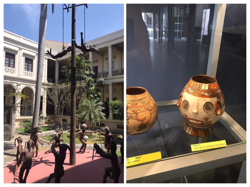 Exhibits at the Palacio Nacional