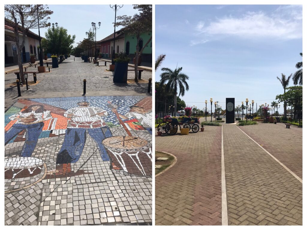 A street in Granada, Nicaragua