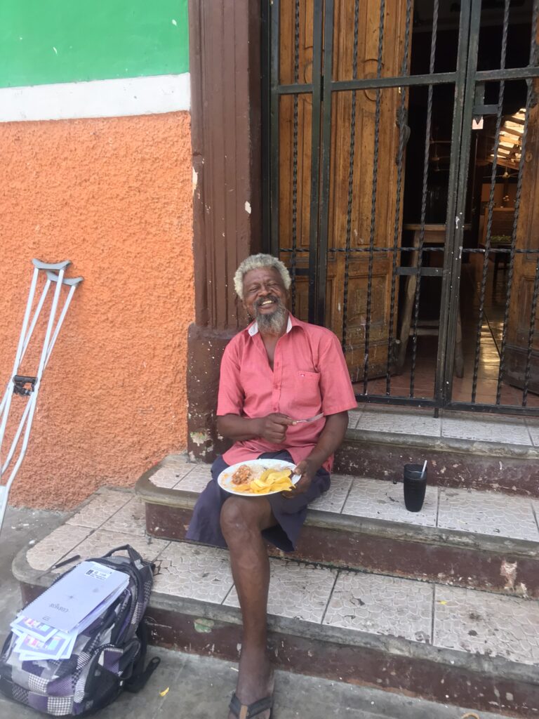 A man from the Mosquito Coast in Nicaragua