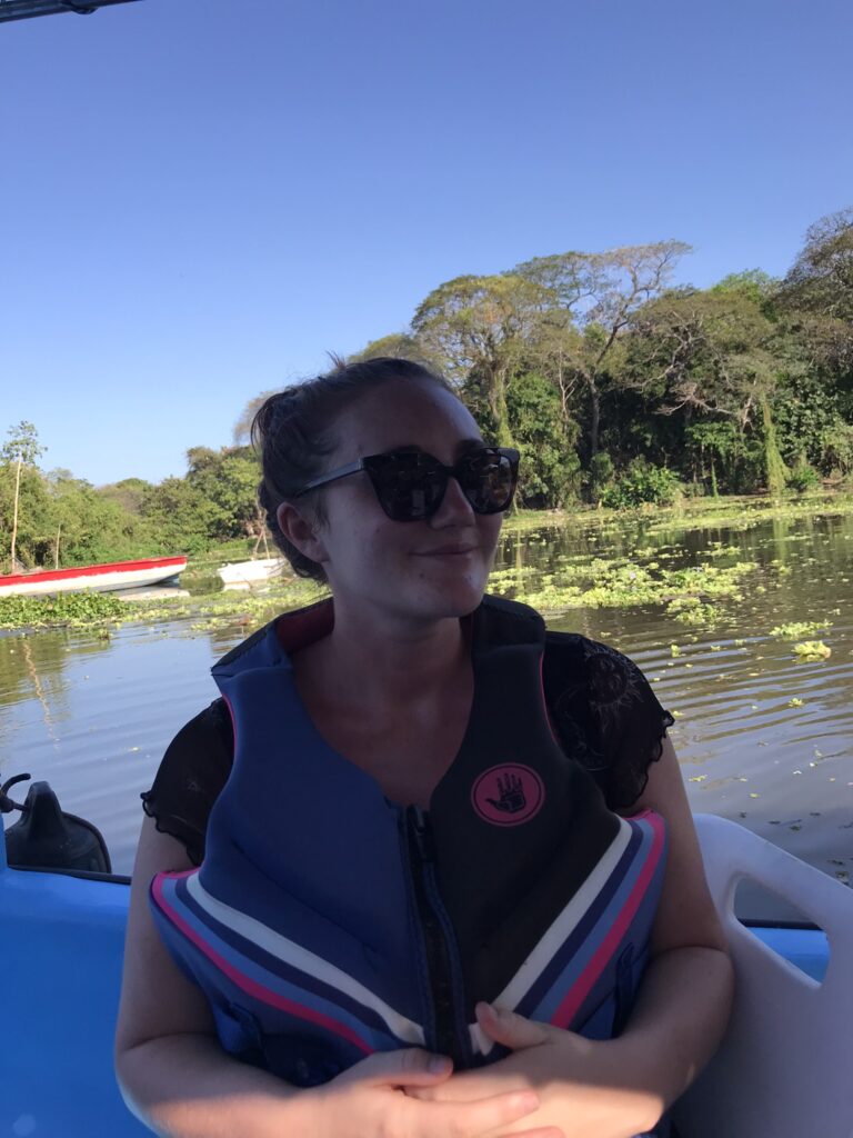 Boating on Las Isletas in Lake Nicaragua