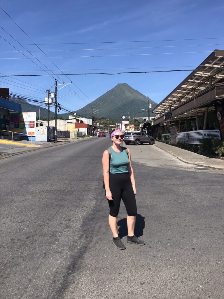 Arenal volcano in Costa Rica