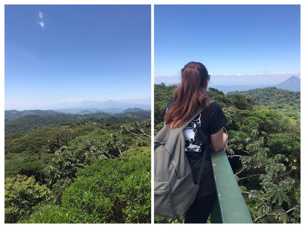 Views from the Santa Elena Reserve