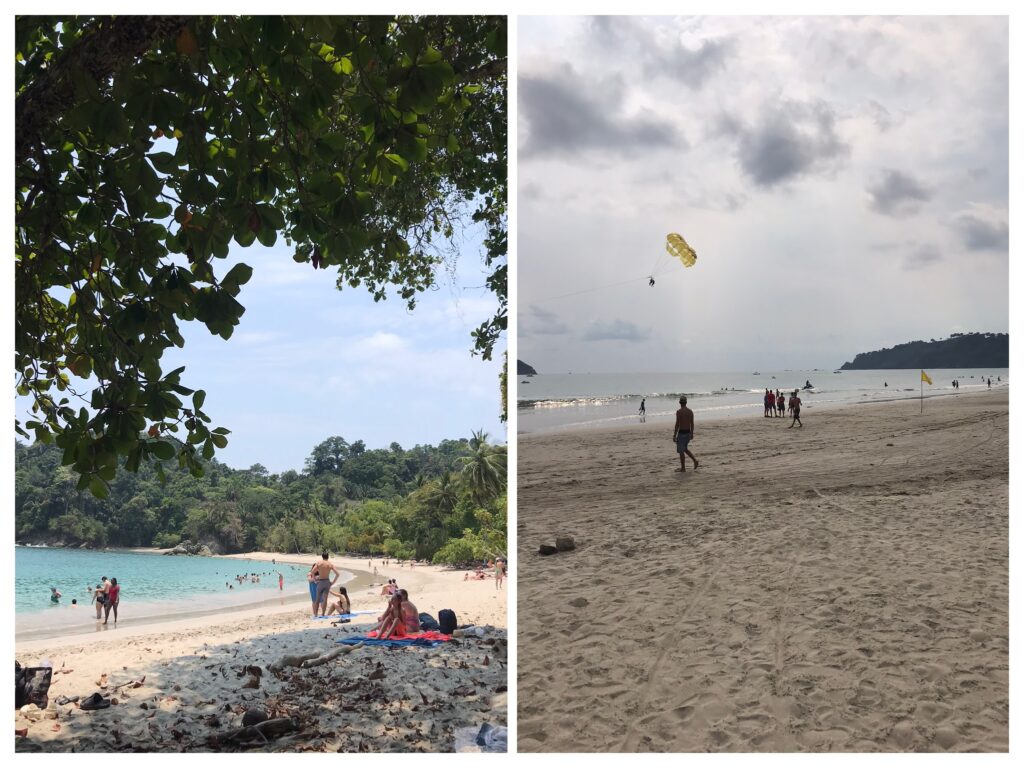 Beaches at Manuel Antonio in Costa Rica