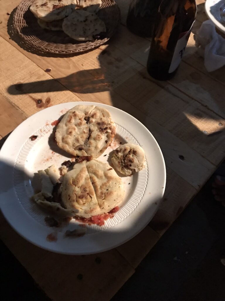 Pupusas in El Salvador