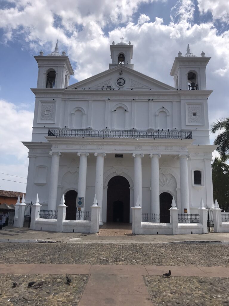 The church in Suchitoto