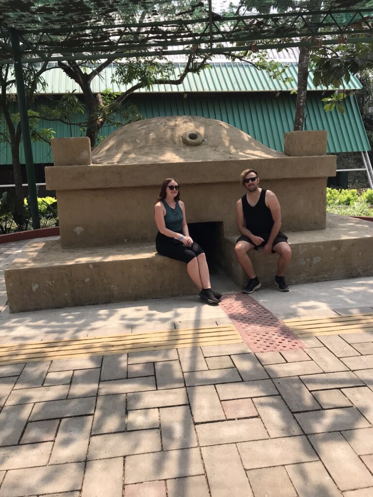 A Mayan temazcal at Joya de Ceren