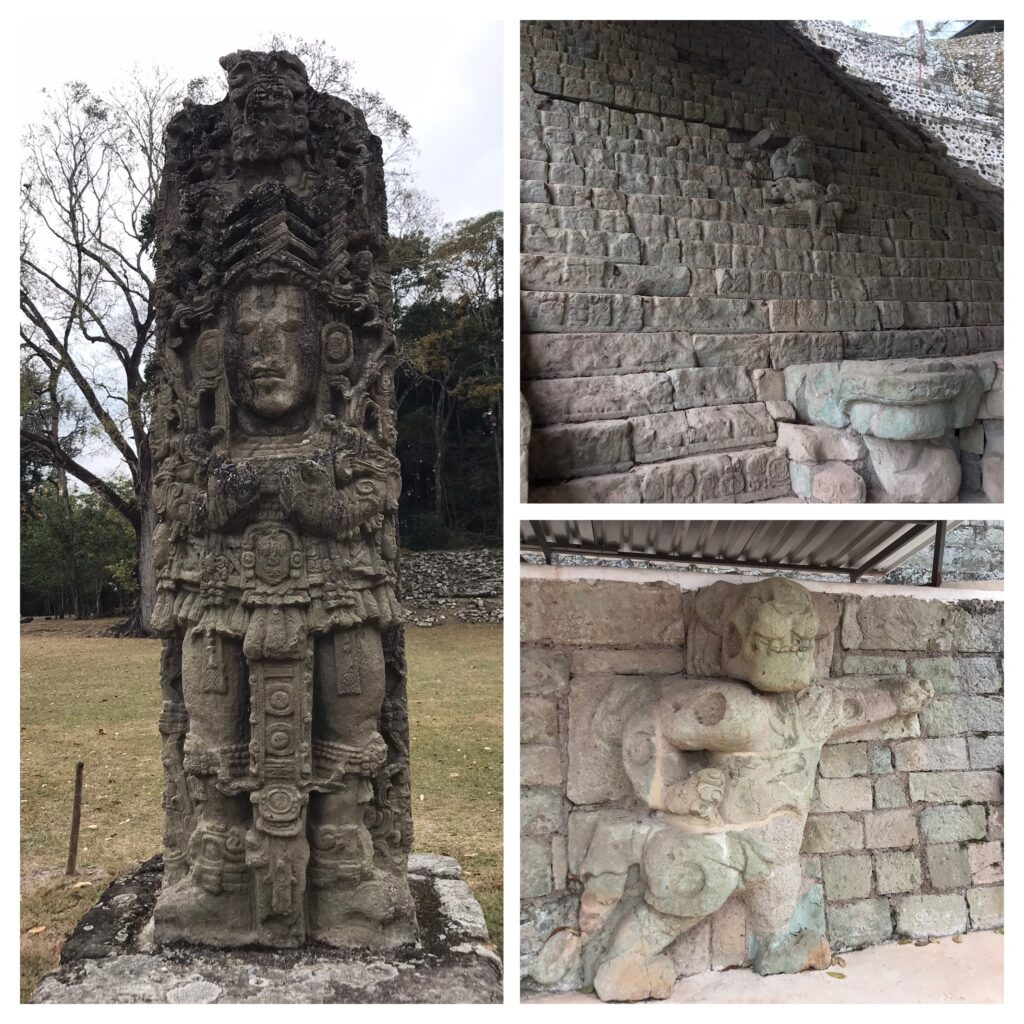 Honduras travel at the Mayan archaeological site